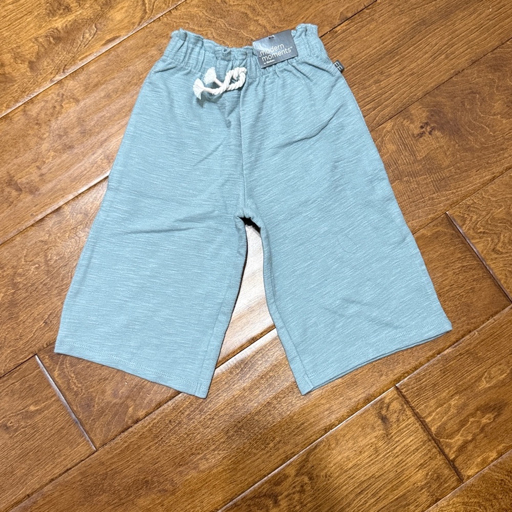 NWT Size 18M Modern Moments  Knit Wide Leg Mint Green Bottoms